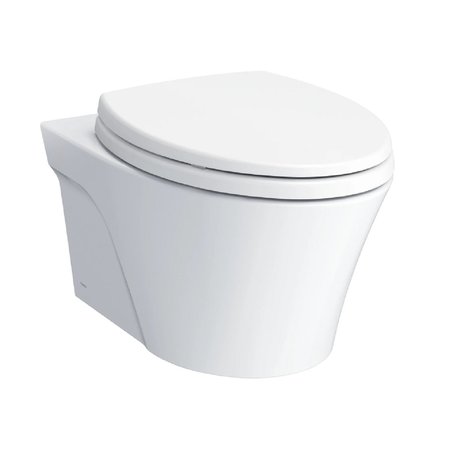 TOTO RP 1.28 GPF Compact Wall Mounted Toilet, Cotton CT427CFG#01